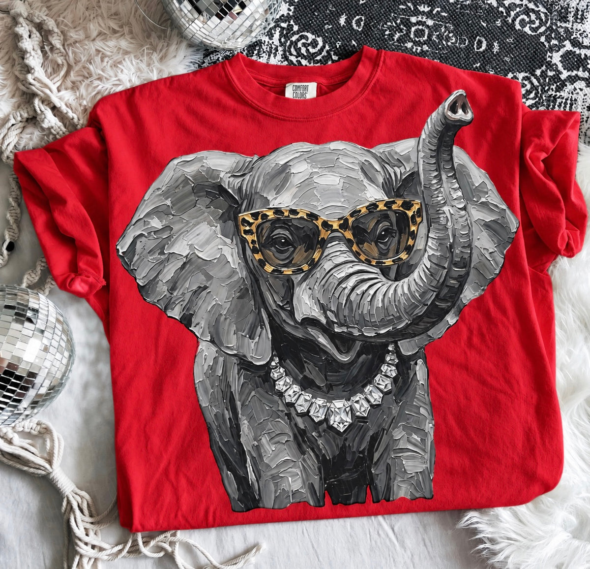 Glam Elephant Tee