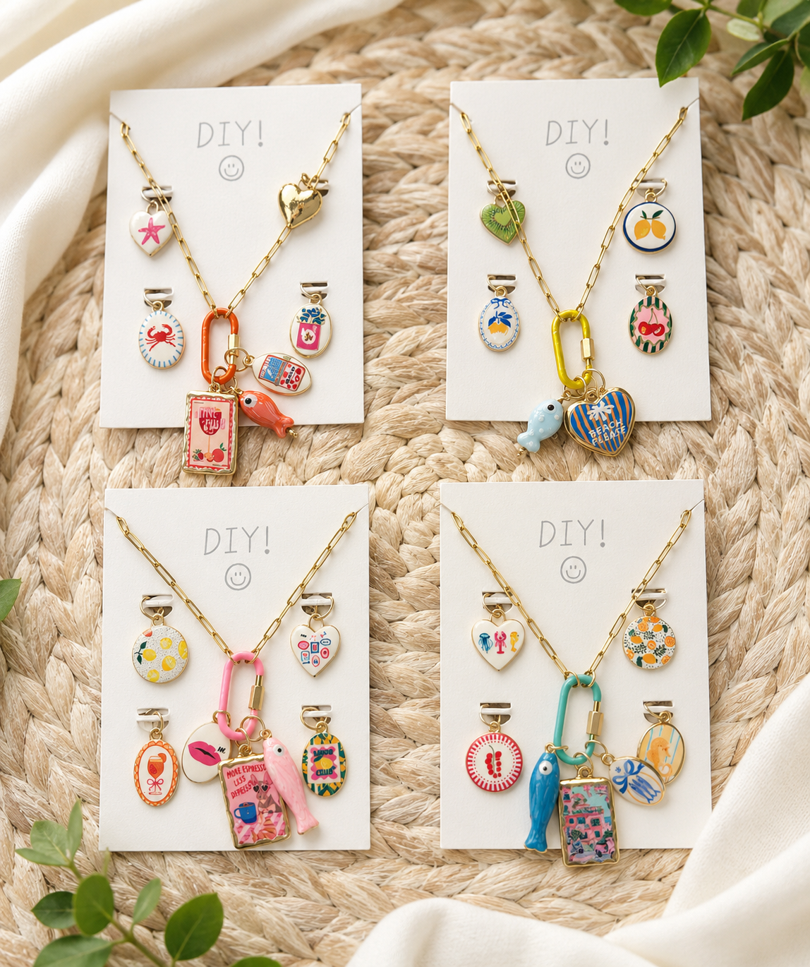DIY Charm Necklace
