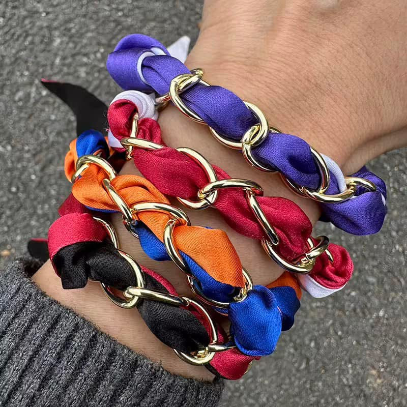 PREORDER- Gameday Chain Scarf Bracelet