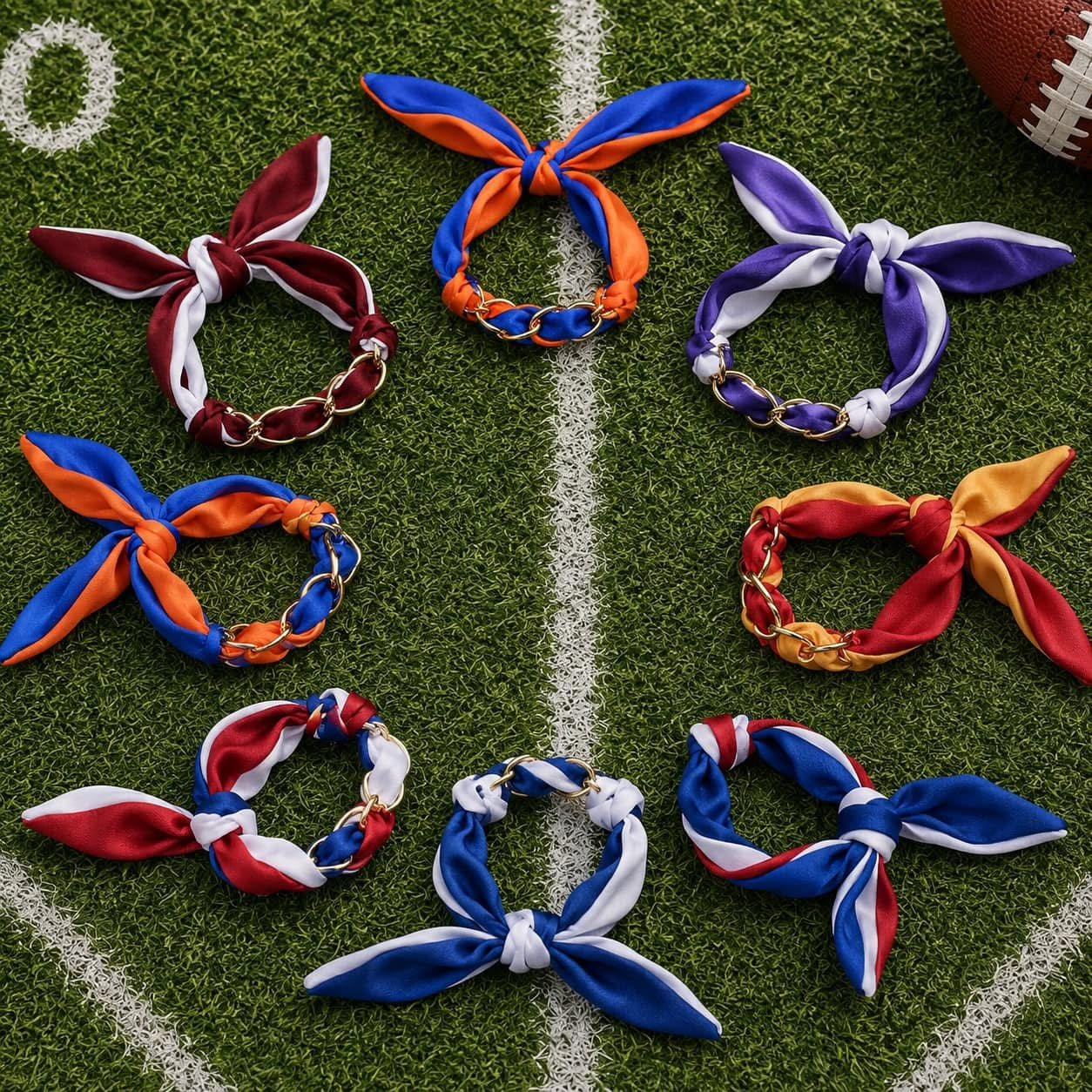 PREORDER- Gameday Chain Scarf Bracelet