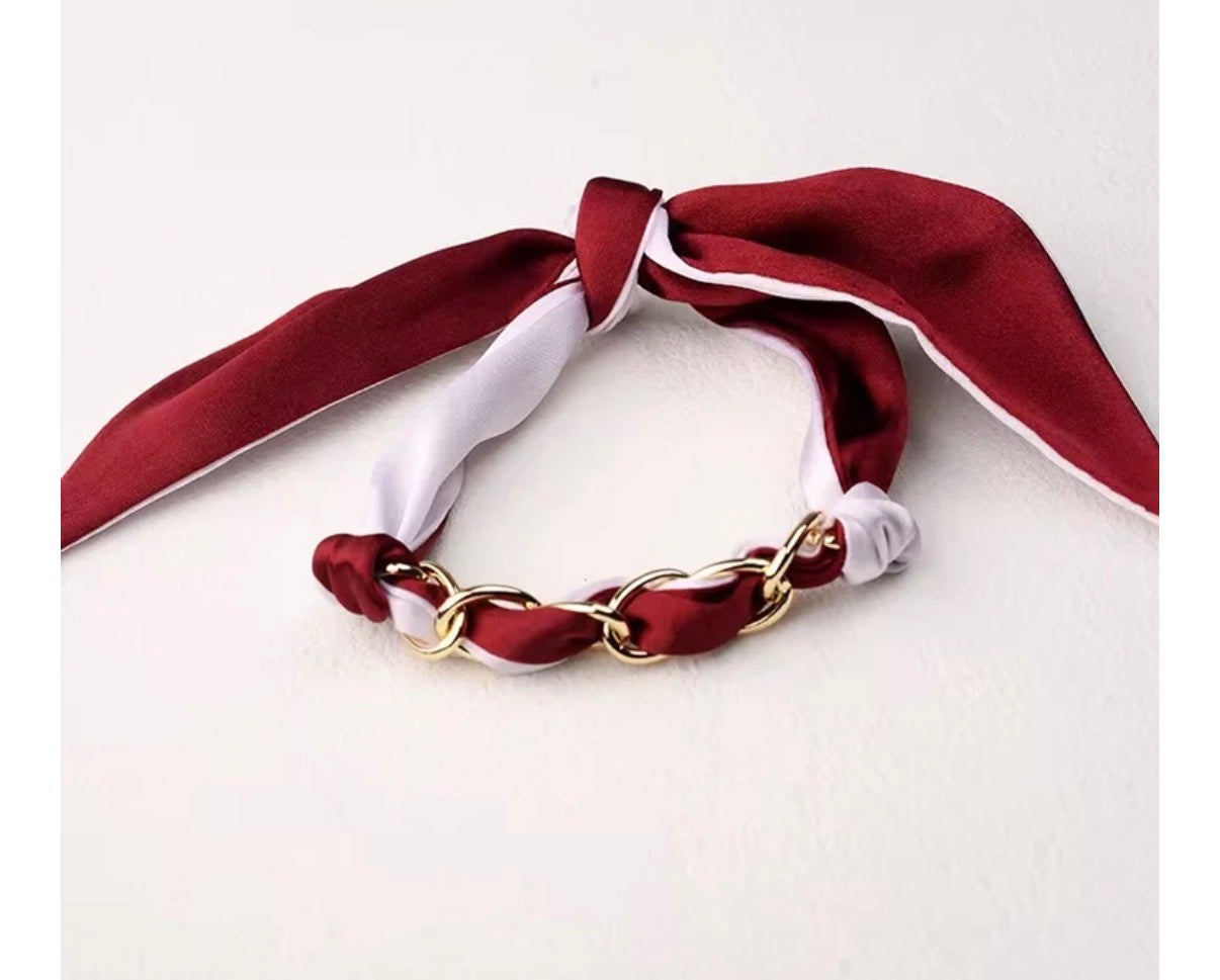 PREORDER- Gameday Chain Scarf Bracelet