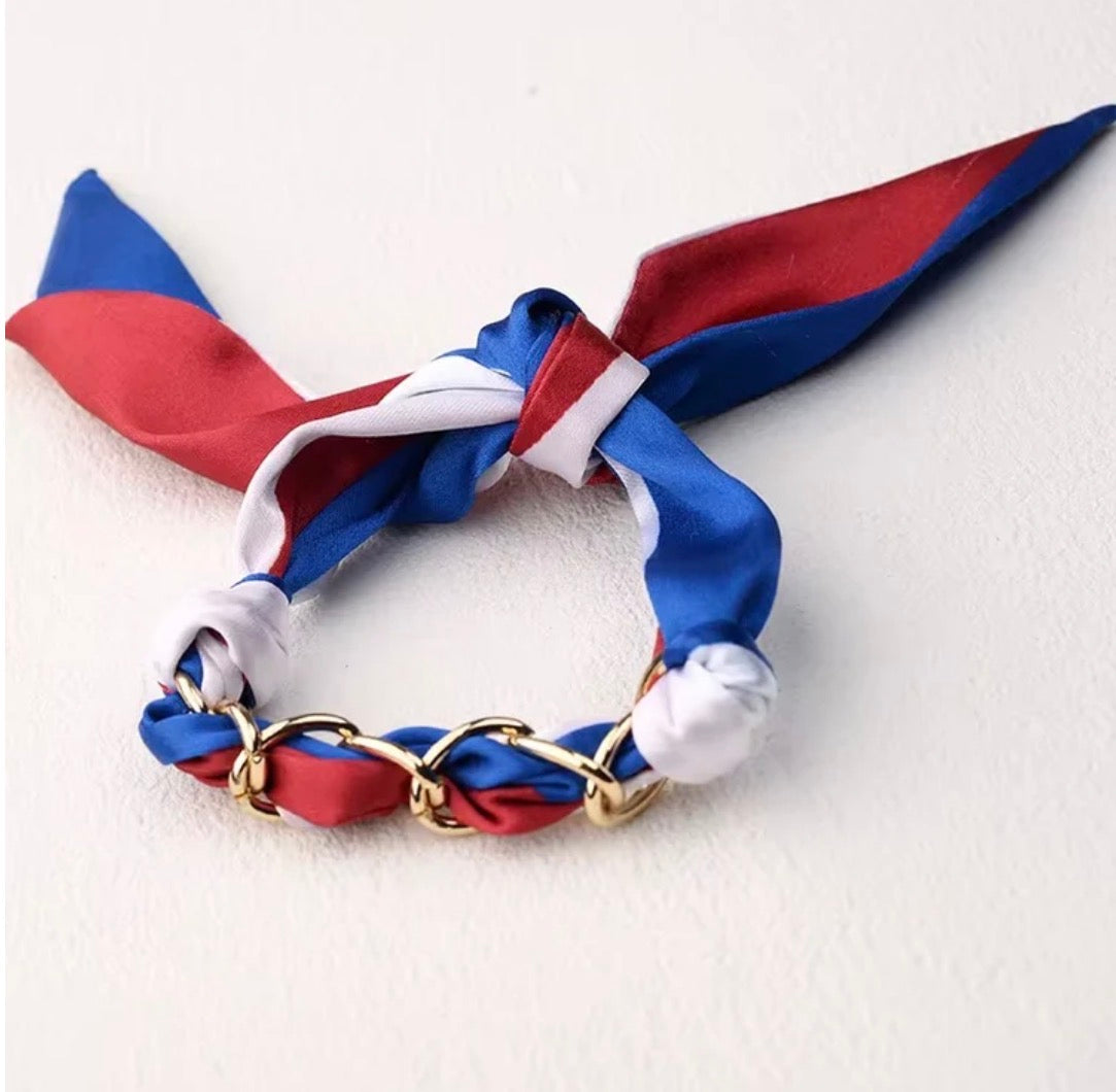 PREORDER- Gameday Chain Scarf Bracelet