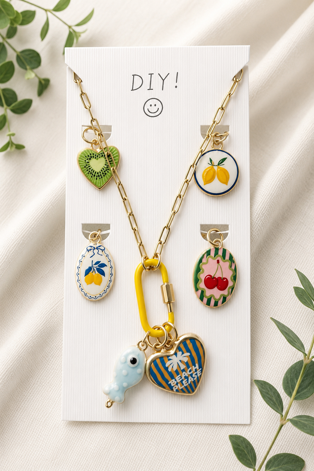 DIY Charm Necklace