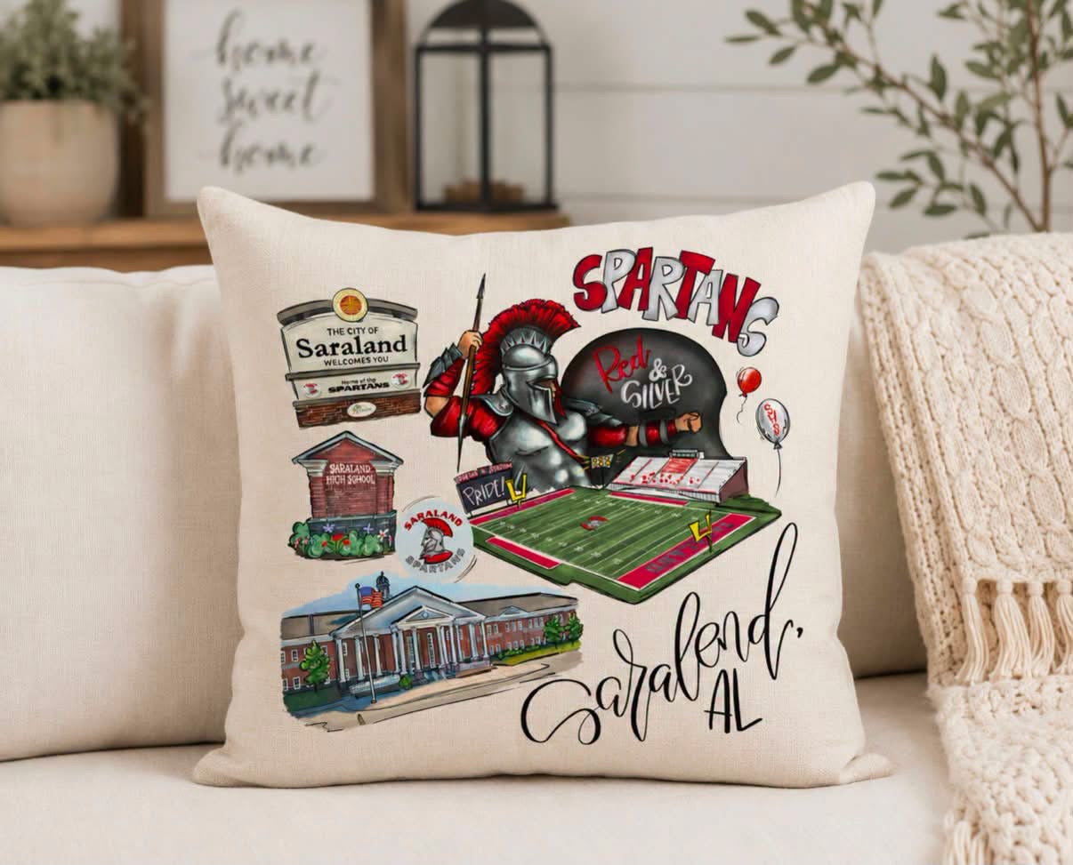Team Spirit Pillow Cover