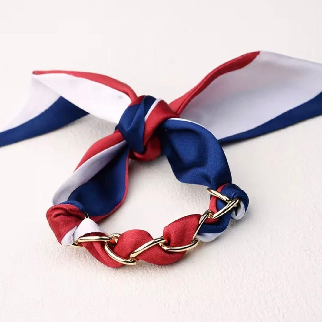 PREORDER- Gameday Chain Scarf Bracelet