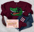 Gator Sequins Sweatshirt