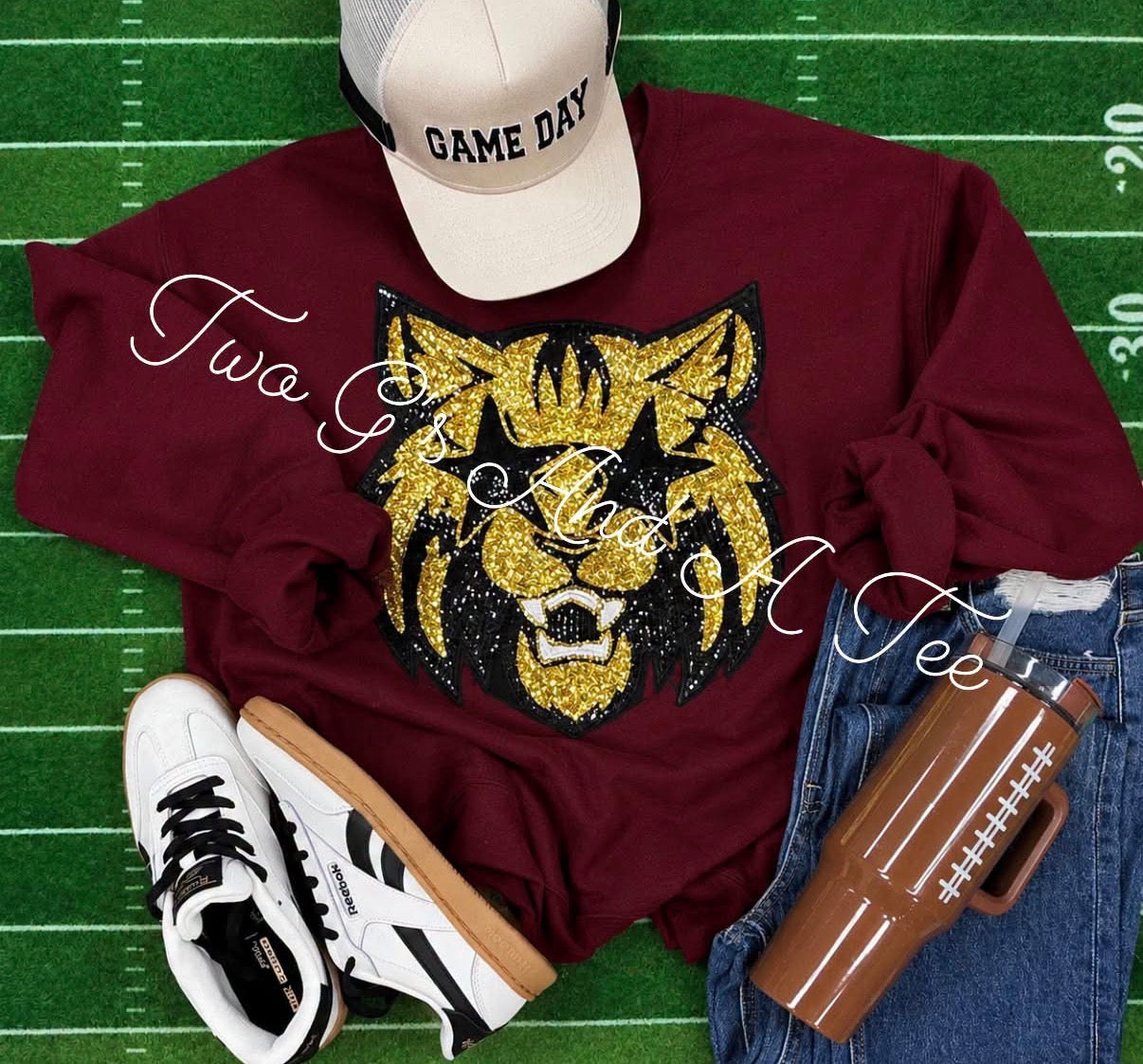 Wildcat Sequins Sweatshirt